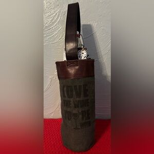 Mona B  Canvas Wine Bag
